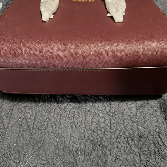 Michael Kors Deep Burgundy Satchel - Picture 4 of 6